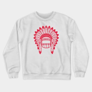 Chiefs Headdress - Gold Crewneck Sweatshirt